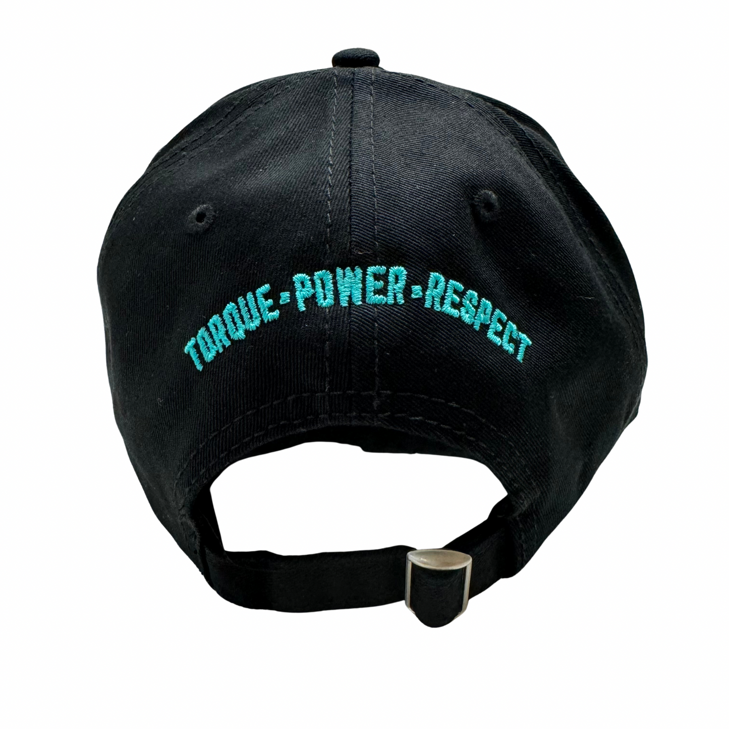 Black/Turquoise 3D Cap