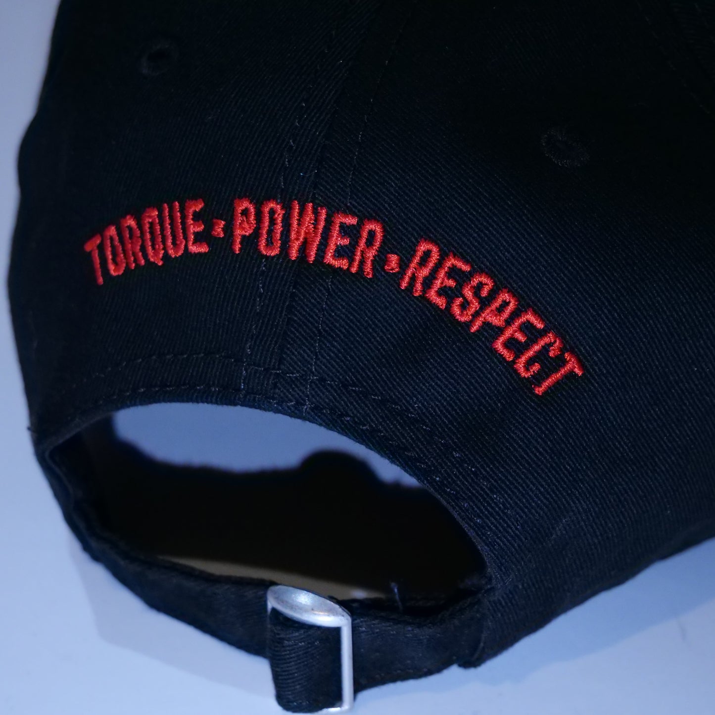 Black/Red 3D Cap